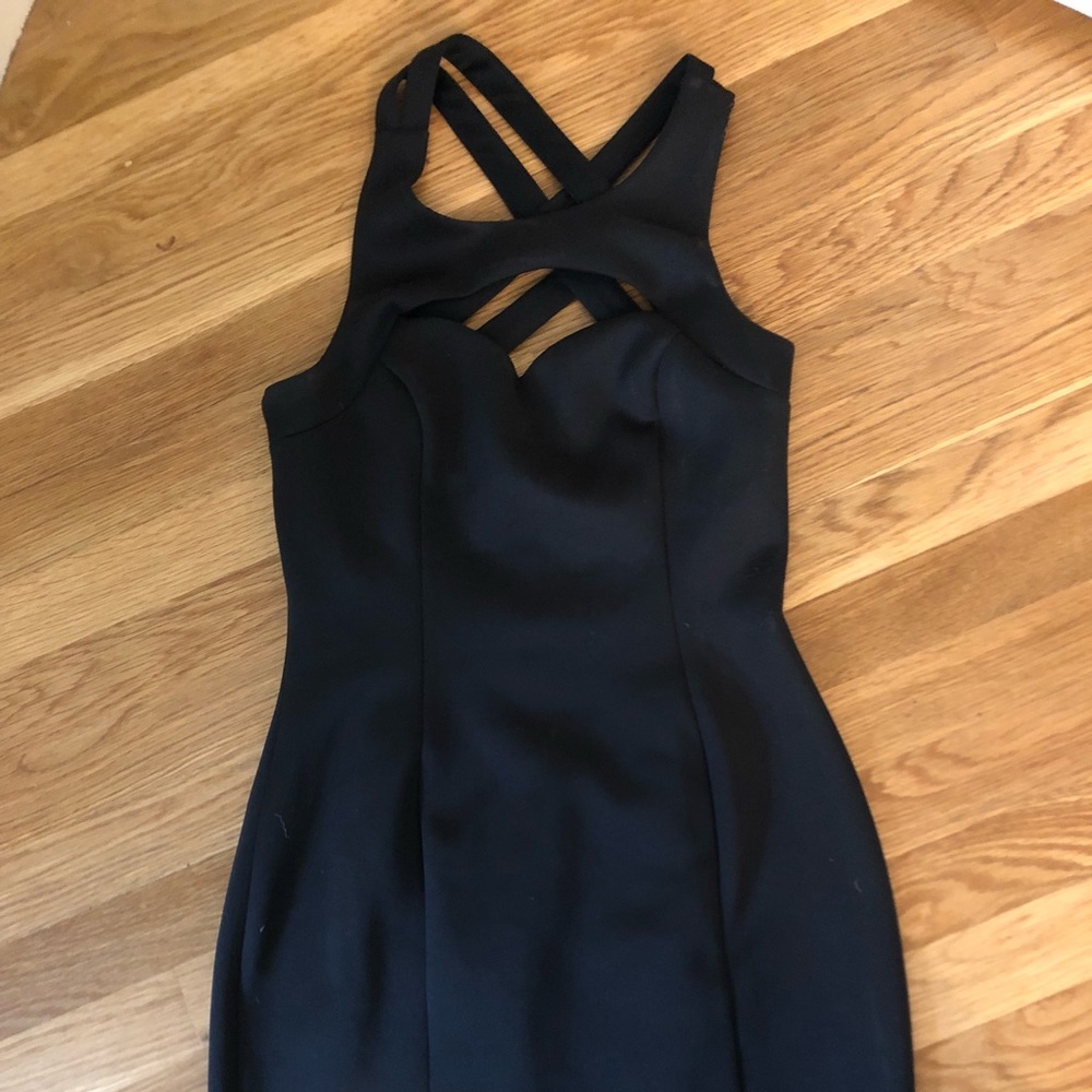 Black Body Con Dress